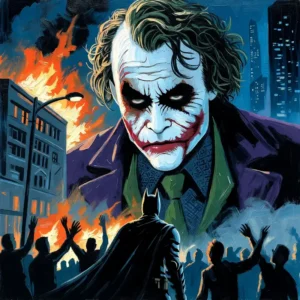 크리스토퍼 놀란 배트맨 영화 다크 나이트 조커(2008) 혼돈의 윤리